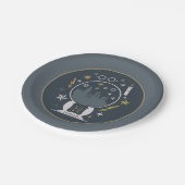 HOGWARTS™ Wereldbol Papieren Bordje (Gekanteld)