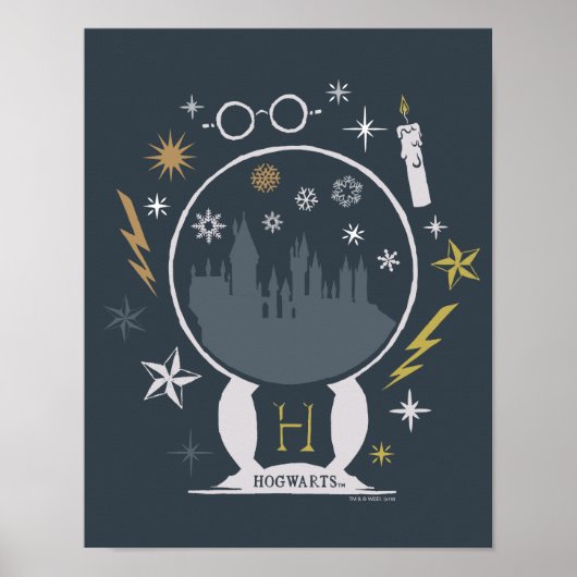 HOGWARTS™ Wereldbol Poster (Voorkant)
