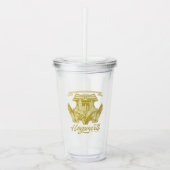HOGWARTS™ Winged Shield Graphic Acryl Drinkbeker (Voorkant)