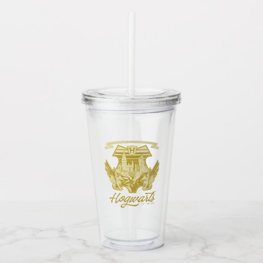 HOGWARTS™ Winged Shield Graphic Acryl Drinkbeker (Voorkant)