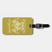 HOGWARTS™ Winged Shield Graphic Bagagelabel (Voorkant horizontaal)