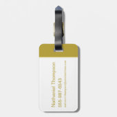 HOGWARTS™ Winged Shield Graphic Bagagelabel (Achterkant verticaal)