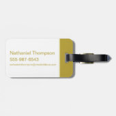 HOGWARTS™ Winged Shield Graphic Bagagelabel (Achterkant horizontaal)