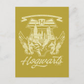 HOGWARTS™ Winged Shield Graphic Briefkaart (Voorkant)
