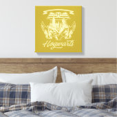 HOGWARTS™ Winged Shield Graphic Canvas Afdruk (Insitu (Slaapkamer))