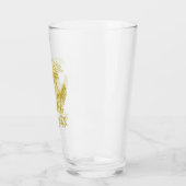 HOGWARTS™ Winged Shield Graphic Glas (Links)