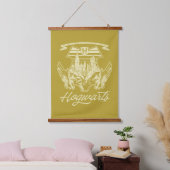 HOGWARTS™ Winged Shield Graphic Hangend Wandkleed (Slaapkamer)