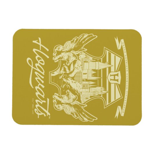 HOGWARTS™ Winged Shield Graphic Magneet (Horizontaal)