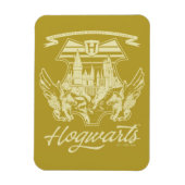 HOGWARTS™ Winged Shield Graphic Magneet (Verticaal)