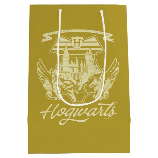 HOGWARTS™ Winged Shield Graphic Medium Cadeauzakje (Achterkant)