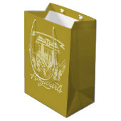 HOGWARTS™ Winged Shield Graphic Medium Cadeauzakje (Achterkant Gekanteld)