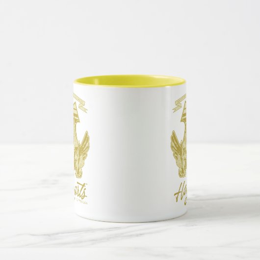 HOGWARTS™ Winged Shield Graphic Mok (Midden)