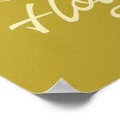 HOGWARTS™ Winged Shield Graphic Poster (Hoek)