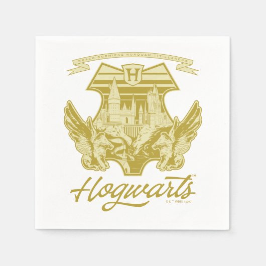 HOGWARTS™ Winged Shield Graphic Servet (Voorkant)