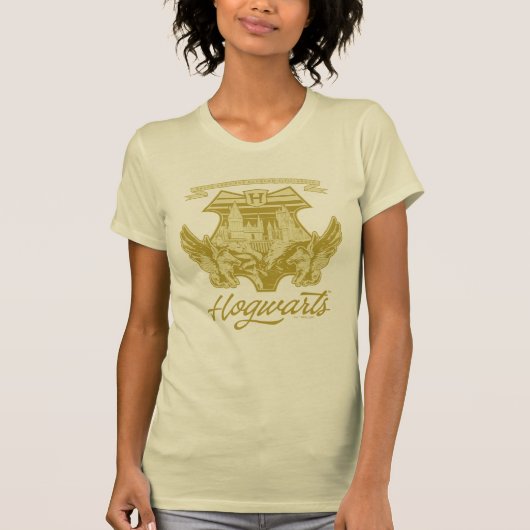 HOGWARTS™ Winged Shield Graphic T-shirt (Voorkant)