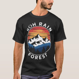 Hoh-regenwoud Regenwoud Olympic National Park W T-shirt
