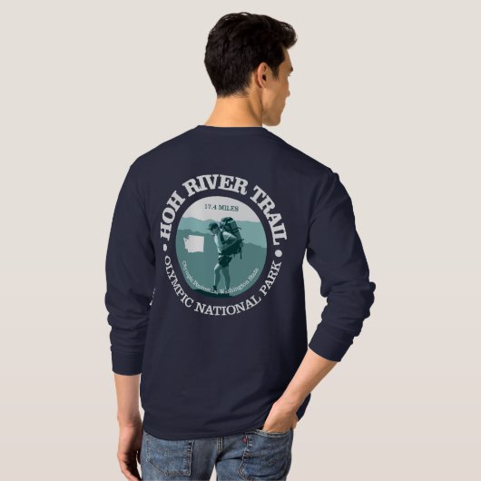 Hoh River Trail T-shirt (Achterkant volledig)