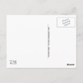 Hoh River Valley, 1965 Briefkaart (Achterkant)