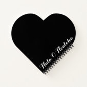 HOH x HOH Spiral Heart Notitieboek (Achterkant)