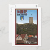 Hohenfels Tower Briefkaart (Voorkant / Achterkant)