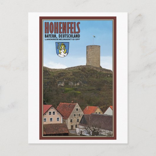 Hohenfels Tower Briefkaart (Voorkant)