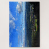 Hohenpeissenberg, uitzicht over Beieren, Duitsland Legpuzzel (Verticaal)