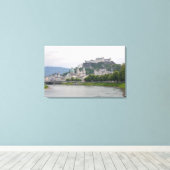 Hohensalzburg Castle, Salzburg, Oostenrijk Canvas Afdruk (Insitu (Houten vloer))