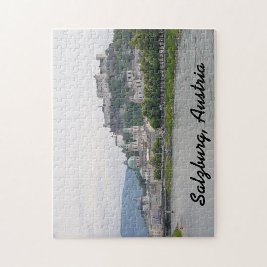 Hohensalzburg Castle, Salzburg, Oostenrijk Puzzle Legpuzzel (Verticaal)