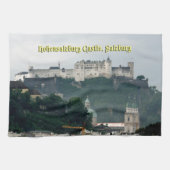 Hohensalzburg Castle, Salzburg, Oostenrijk Theedoek (Horizontaal)
