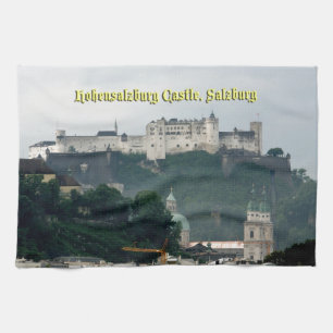 Hohensalzburg Castle, Salzburg, Oostenrijk Theedoek