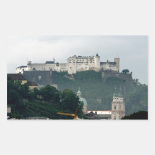 Hohensalzburg Castle, Salzburg Rechthoekige Sticker