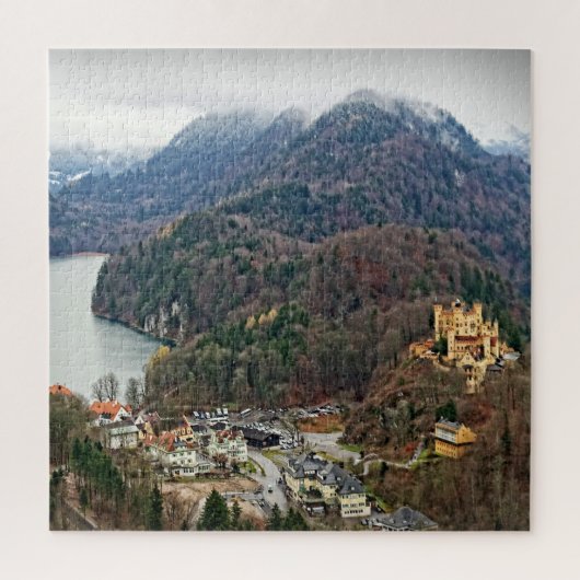 Hohenschwangau Castle - Duitsland - 20x20 - 676 pc Legpuzzel (Verticaal)