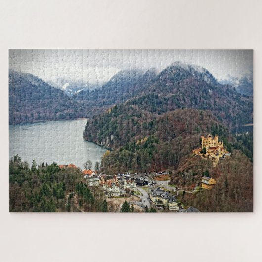 Hohenschwangau Castle - Duitsland - 20x30 - 1014 p Legpuzzel (Horizontaal)