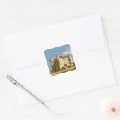 Hohenschwangau Castle Germany Tourist Gifts Vierkante Sticker (Envelop)