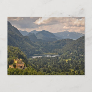 Hohenschwangau Castle in Beieren, Duitsland Briefkaart