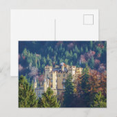 Hohenschwangau Castle in het najaar Briefkaart (Voorkant / Achterkant)