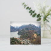 Hohenschwangau Castle-Schwangau, Briefkaart Duitsl (Staand voorkant)