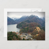 Hohenschwangau Castle-Schwangau, Briefkaart Duitsl (Voorkant / Achterkant)
