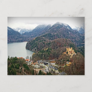 Hohenschwangau Castle-Schwangau, Briefkaart Duitsl