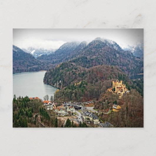 Hohenschwangau Castle-Schwangau, Briefkaart Duitsl (Voorkant)