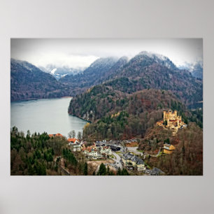 Hohenschwangau Castle-Schwangau, Poster Duitsland