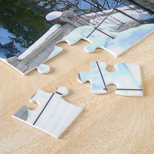 Hohenschwangau Duitsland. Legpuzzel (Zijkant)