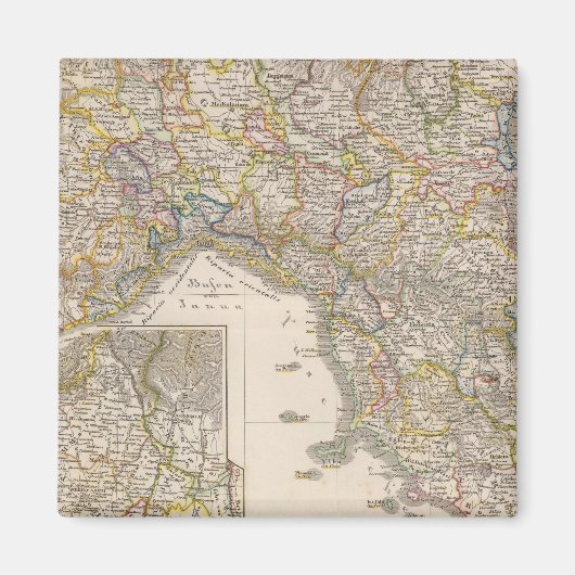 Hohenstaufen en Centraal-Italië Magneet (Voorkant)