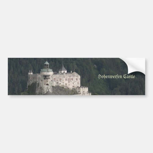 Hohenwerfen Castle Bumpersticker (Voorkant)