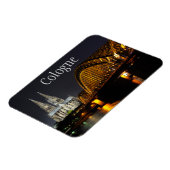 Hohenzollern Bridge, Keulen Cathedral, Duitsland Magneet (Linkerzijde)