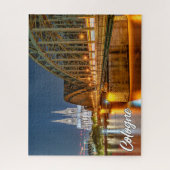 Hohenzollern Bridge, Keulen, Duitsland Legpuzzel (Verticaal)