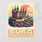  Hohenzollern Castle Burg Hohenzoller cadeau Briefkaart (Voorkant)