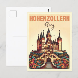 Hohenzollern Castle Burg Hohenzoller cadeau Briefkaart