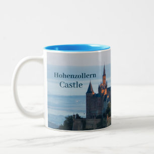 Hohenzollern Castle Hechingen Duitsland Tweekleurige Koffiemok