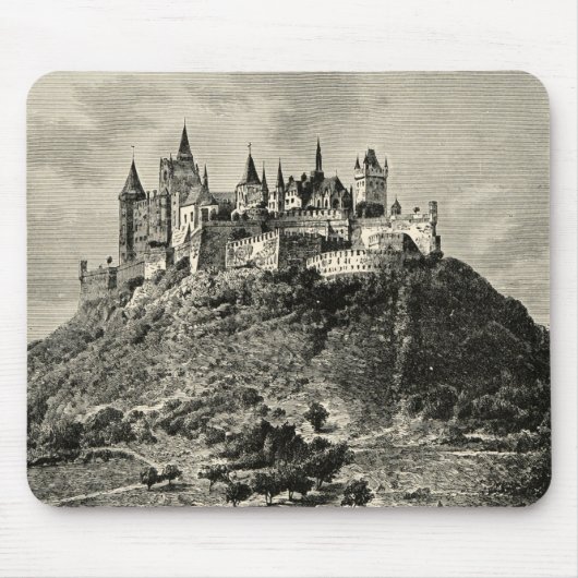 Hohenzollern Castle in Stuttgart, Duitsland Muismat (Voorkant)